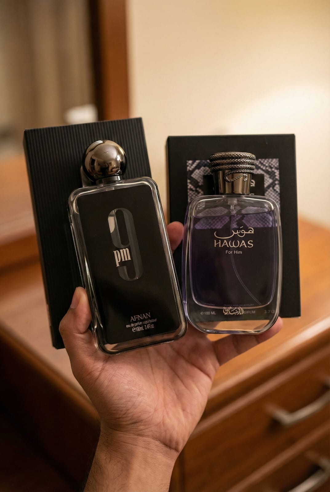 Pack Of 2 Perfume Hawas + 9pm