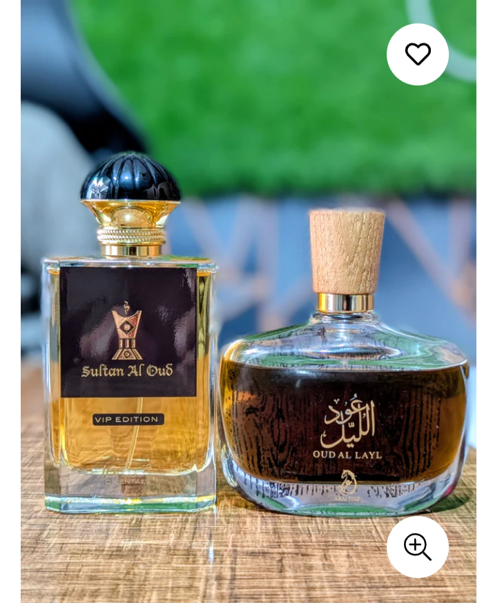 PACK OF Two Aud UL LAYL&Sultan Al Aud 100ML